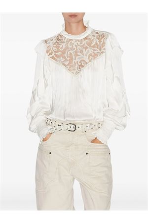 Top Seila bianco ISABEL MARANT | HT0608FAC1J17I23EC